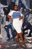 I TOUCH OF DENIM DRESS