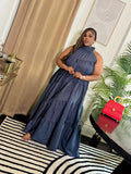 WHISPER IN HER EAR MAXI-DENIM