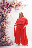 LET’S GET CUTE PANT SET (RED)